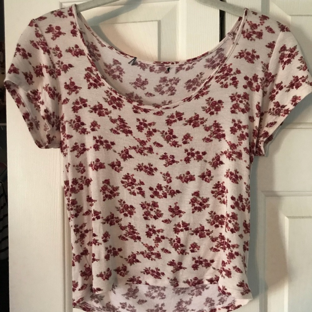 Floral Crop Top Size M